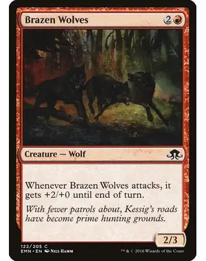 Magic: The Gathering Brazen Wolves (122) Near Mint