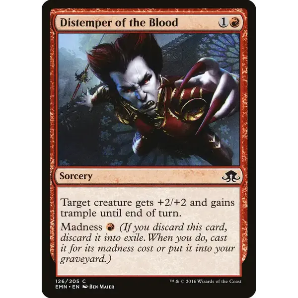 Magic: The Gathering Distemper of the Blood (126) Near Mint