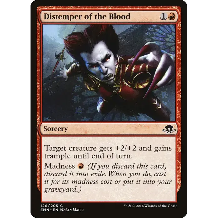 Magic: The Gathering Distemper of the Blood (126) Near Mint