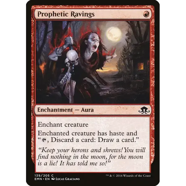 Magic: The Gathering Prophetic Ravings (139) Near Mint