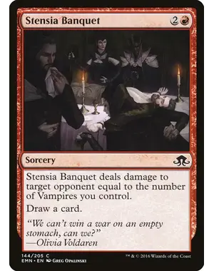 Magic: The Gathering Stensia Banquet (144) Near Mint