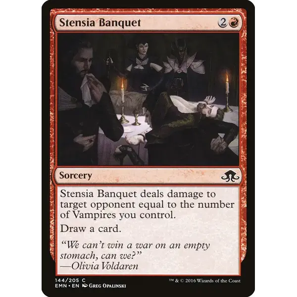 Magic: The Gathering Stensia Banquet (144) Near Mint