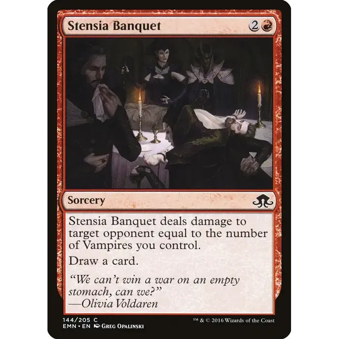 Magic: The Gathering Stensia Banquet (144) Near Mint