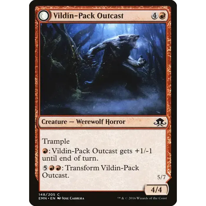 Magic: The Gathering Vildin-Pack Outcast (148) Near Mint