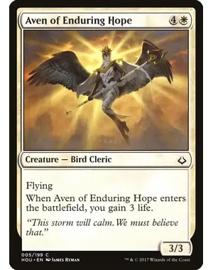 Magic: The Gathering Aven of Enduring Hope (5) Near Mint