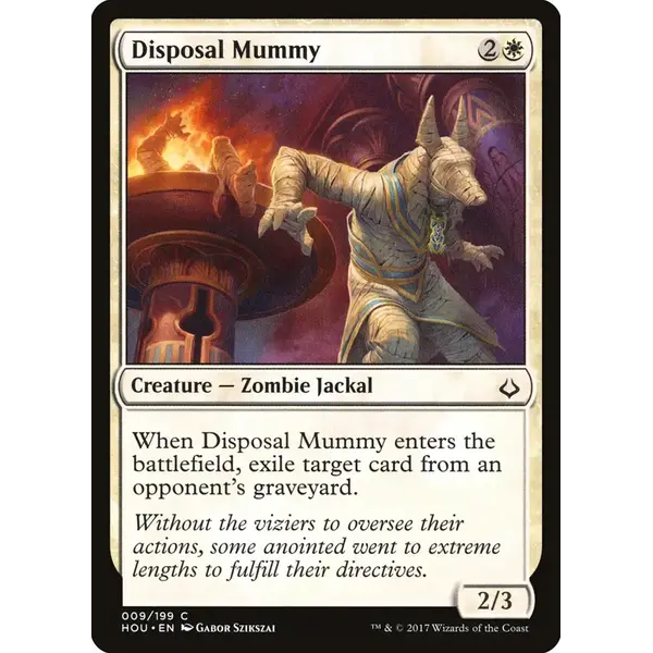 Magic: The Gathering Disposal Mummy (9) Near Mint