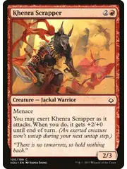 Magic: The Gathering Khenra Scrapper (100) Near Mint