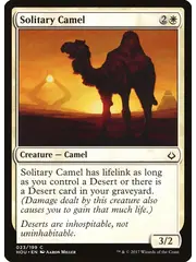 Magic: The Gathering Solitary Camel (23) Near Mint