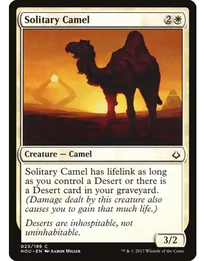 Magic: The Gathering Solitary Camel (23) Near Mint