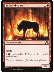 Magic: The Gathering Ember-Eye Wolf (154) Near Mint