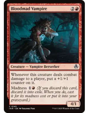 Magic: The Gathering Bloodmad Vampire (146) Near Mint