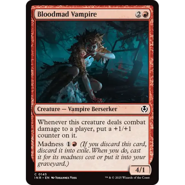 Magic: The Gathering Bloodmad Vampire (146) Near Mint