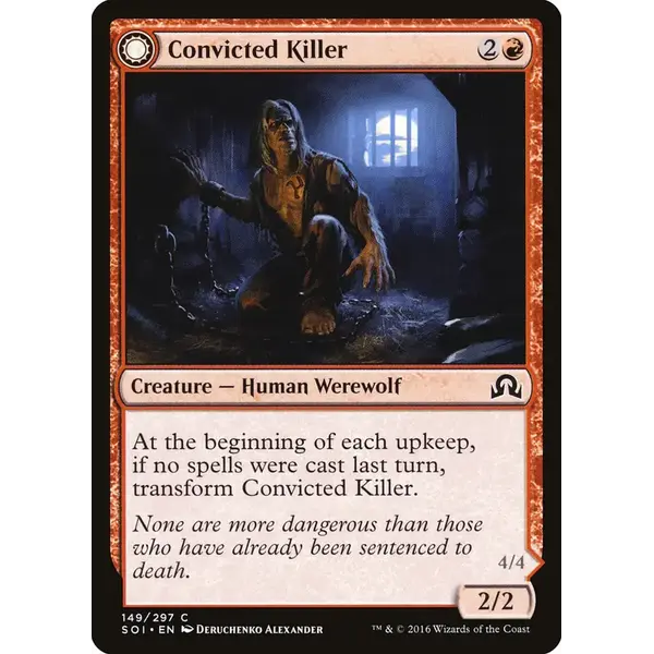 Magic: The Gathering Convicted Killer (149) Near Mint