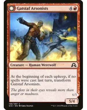 Magic: The Gathering Gatstaf Arsonists (158) Near Mint