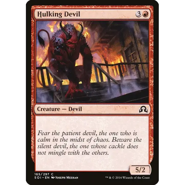 Magic: The Gathering Hulking Devil (165) Near Mint