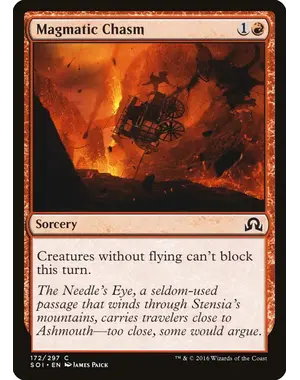 Magic: The Gathering Magmatic Chasm (172) Near Mint
