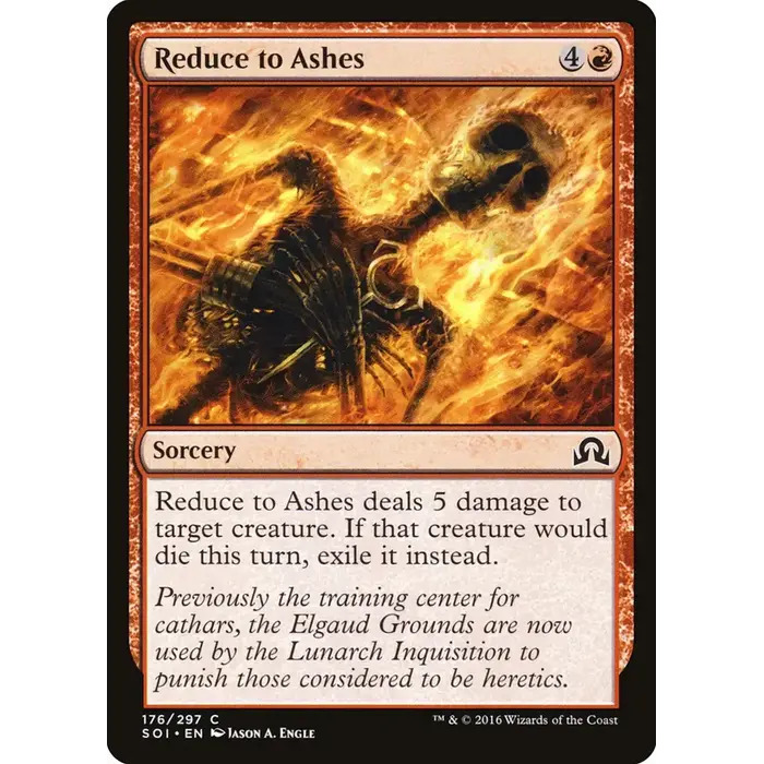 Magic: The Gathering Reduce to Ashes (176) Near Mint