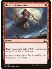 Magic: The Gathering Rush of Adrenaline (177) Near Mint