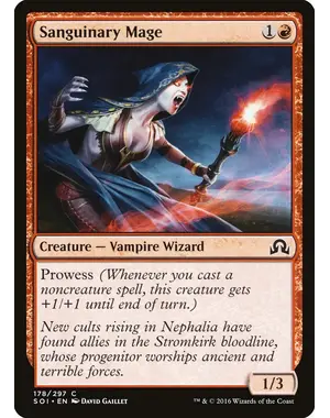 Magic: The Gathering Sanguinary Mage (178) Near Mint
