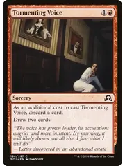 Magic: The Gathering Tormenting Voice (186) Near Mint