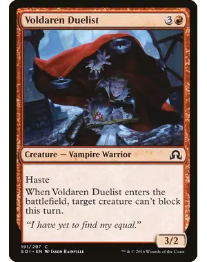 Magic: The Gathering Voldaren Duelist (191) Near Mint