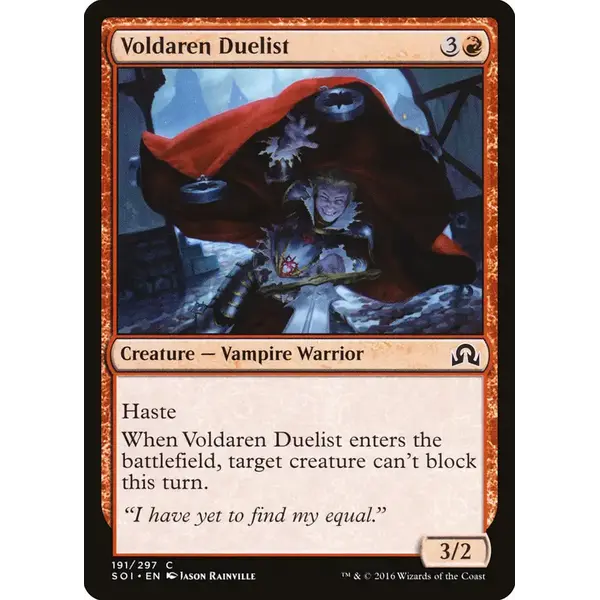 Magic: The Gathering Voldaren Duelist (191) Near Mint