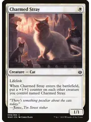 Magic: The Gathering Charmed Stray (8) Near Mint