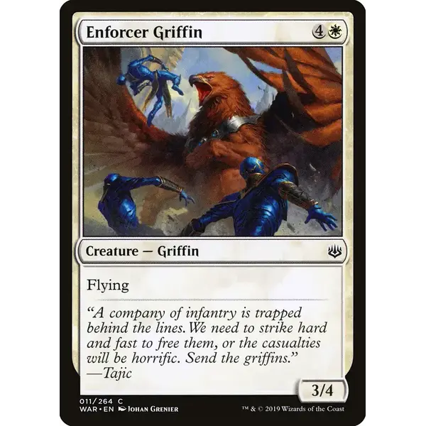 Magic: The Gathering Enforcer Griffin (11) Near Mint