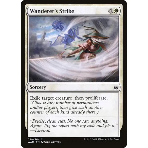 Magic: The Gathering Wanderer's Strike (38) Near Mint