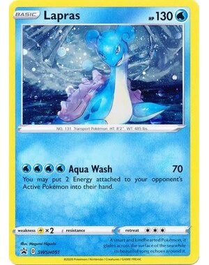 Pokemon Lapras (SWSH051) Lightly Played Holofoil