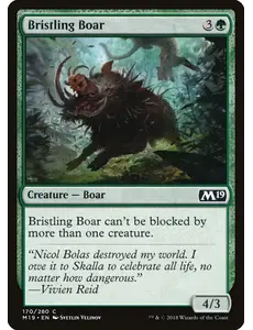 Magic: The Gathering Bristling Boar (170) Lightly Played