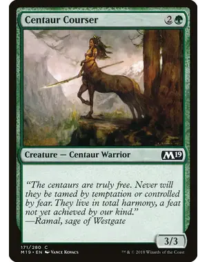 Magic: The Gathering Centaur Courser (171) Lightly Played
