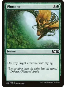 Magic: The Gathering Plummet (193) Lightly Played