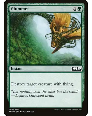 Magic: The Gathering Plummet (193) Lightly Played