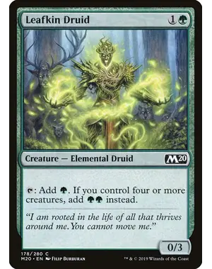 Magic: The Gathering Leafkin Druid (178) Lightly Played