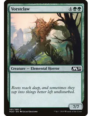 Magic: The Gathering Vorstclaw (201) Lightly Played