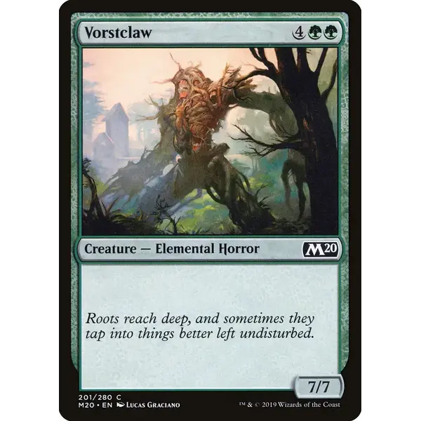 Magic: The Gathering Vorstclaw (201) Lightly Played