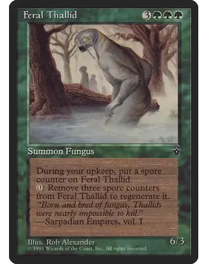Magic: The Gathering Feral Thallid (69) Lightly Played