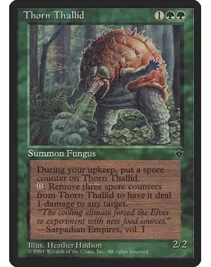 Magic: The Gathering Thorn Thallid (Hudson) (80b) Lightly Played