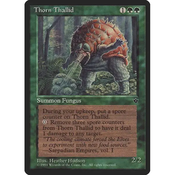 Magic: The Gathering Thorn Thallid (Hudson) (80b) Lightly Played