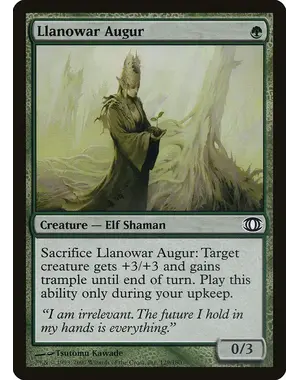 Magic: The Gathering Llanowar Augur (129) Lightly Played