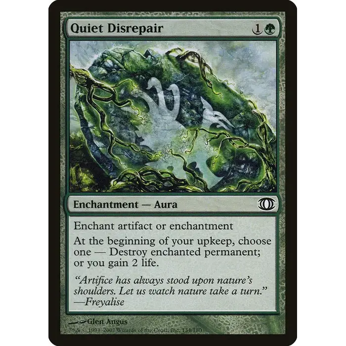 Magic: The Gathering Quiet Disrepair (134) Lightly Played