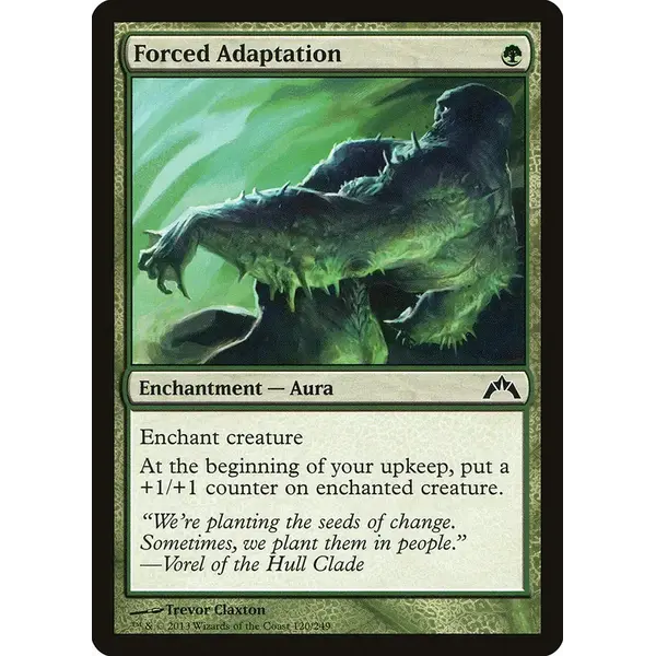 Magic: The Gathering Forced Adaptation (120) Lightly Played