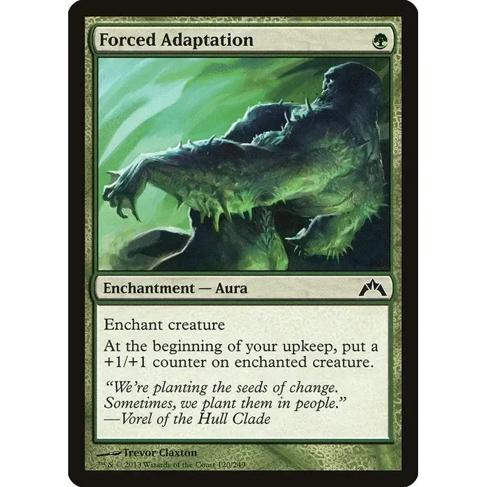 Magic: The Gathering Forced Adaptation (120) Lightly Played