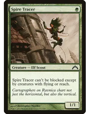 Magic: The Gathering Spire Tracer (135) Lightly Played
