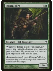 Magic: The Gathering Joraga Bard (166) Lightly Played