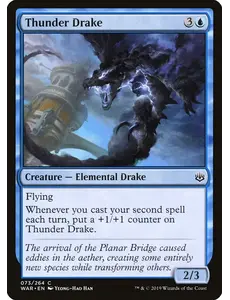 Magic: The Gathering Thunder Drake (73) Lightly Played