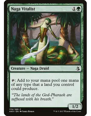Magic: The Gathering Naga Vitalist (176) Lightly Played
