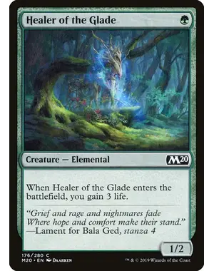 Magic: The Gathering Healer of the Glade (176) Lightly Played