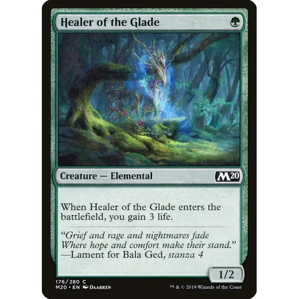Magic: The Gathering Healer of the Glade (176) Lightly Played